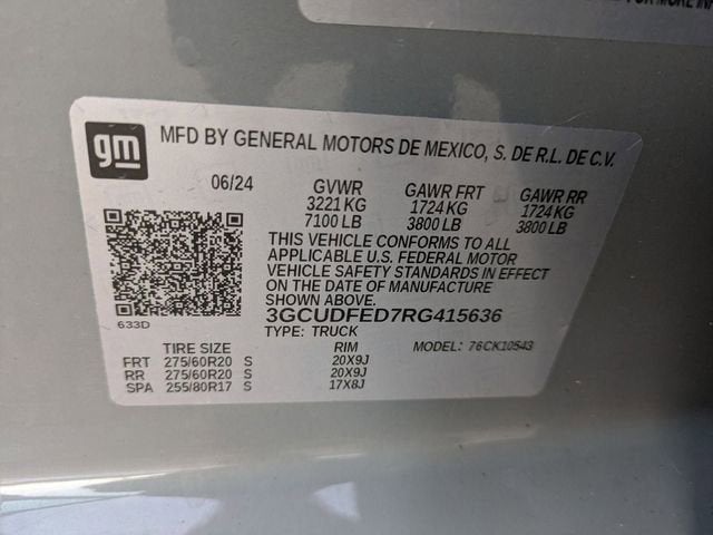 2024 Chevrolet Silverado 1500 LT Trail Boss