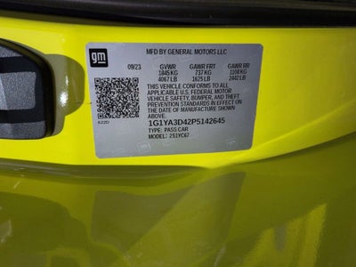 2023 Chevrolet Corvette Stingray 1LT