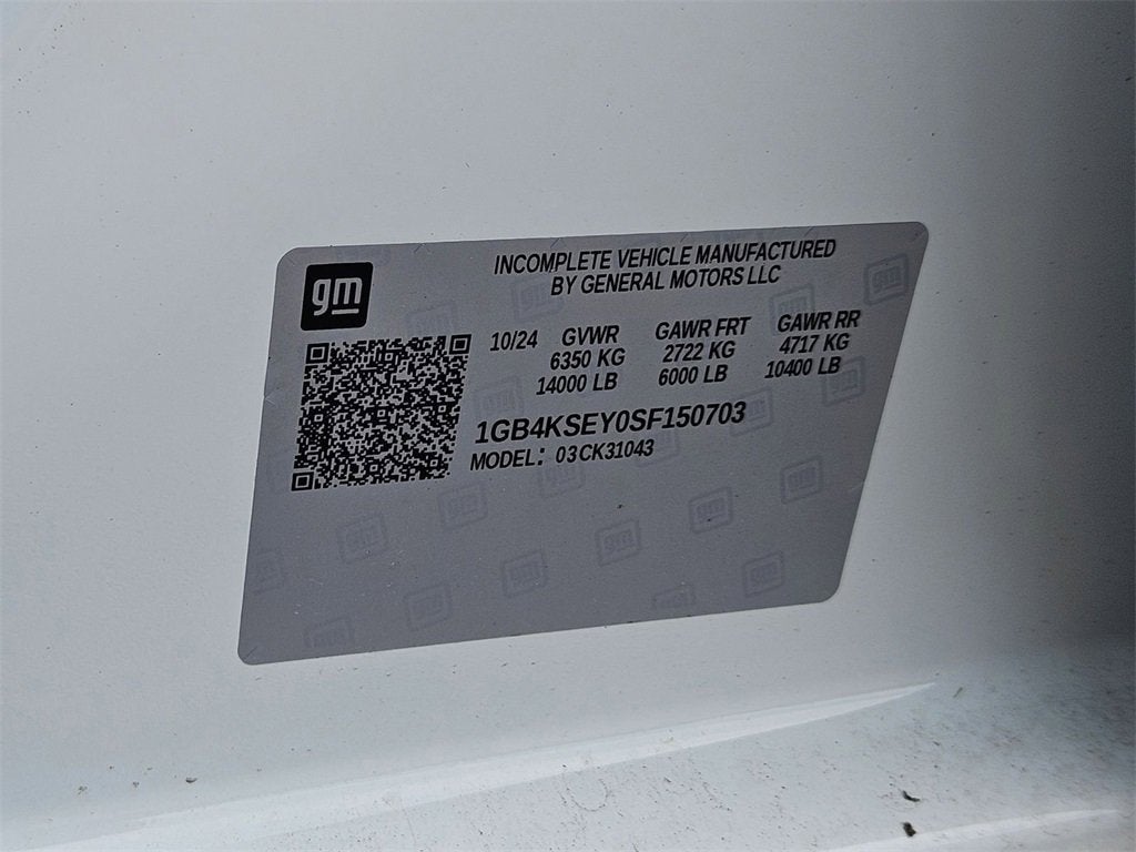 2025 Chevrolet Silverado 3500 HD Chassis Cab Work Truck