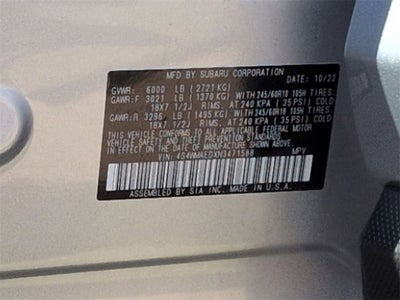 2022 Subaru Ascent Premium