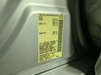 2015 Nissan Altima 2.5 S