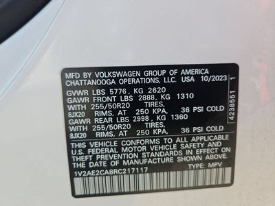 2024 Volkswagen Atlas Cross Sport 2.0T SEL R-Line