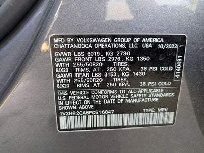 2023 Volkswagen Atlas 3.6L V6 SE w/Technology