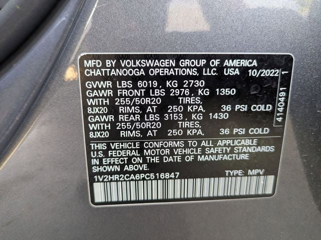 2023 Volkswagen Atlas 3.6L V6 SE w/Technology