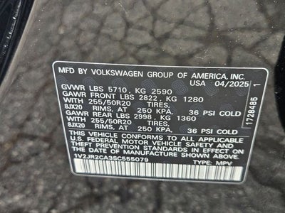 2025 Volkswagen Atlas 2.0T SE w/Technology