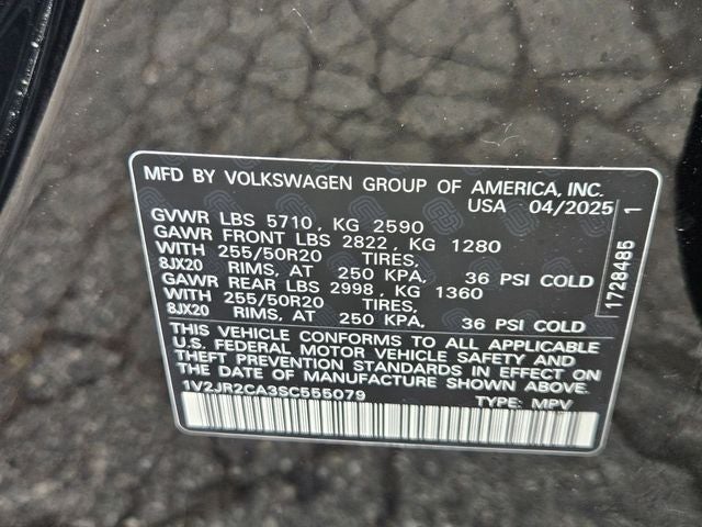 2025 Volkswagen Atlas 2.0T SE w/Technology