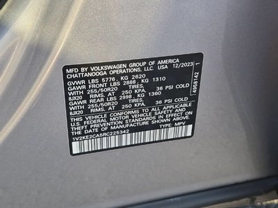 2024 Volkswagen Atlas Cross Sport 2.0T SE w/Technology
