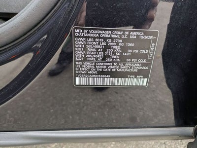 2021 Volkswagen Atlas 3.6L V6 SEL R-Line