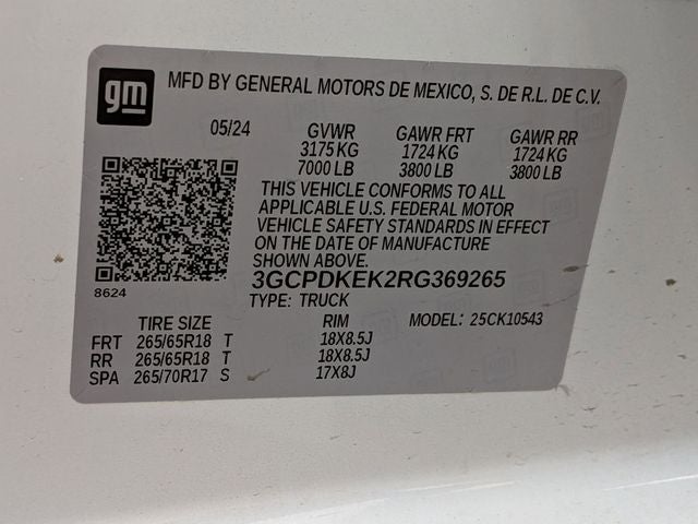 2024 Chevrolet Silverado 1500 LT