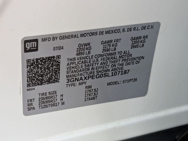 2025 Chevrolet Equinox LT
