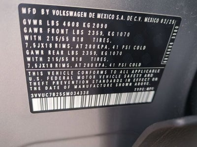 2025 Volkswagen Taos 1.5T SE