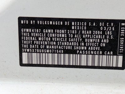 2025 Volkswagen Jetta 1.5T S