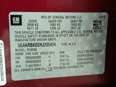 2017 Buick Enclave Leather Group