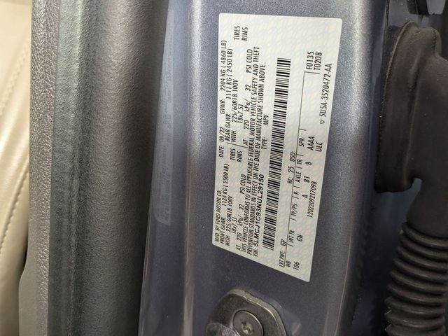 2022 Lincoln Corsair Standard