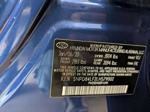2020 Hyundai Elantra SEL