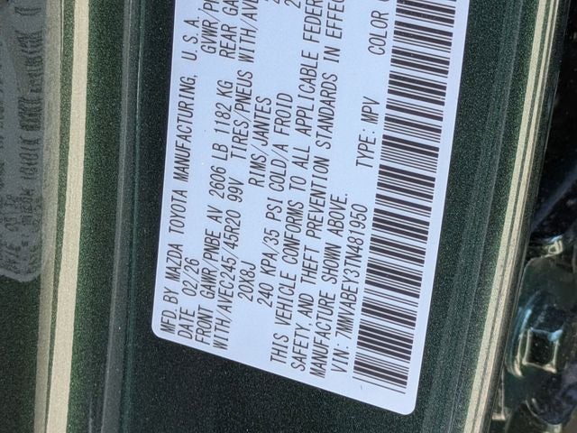 2026 Mazda Mazda CX-50 2.5 Turbo Premium Plus