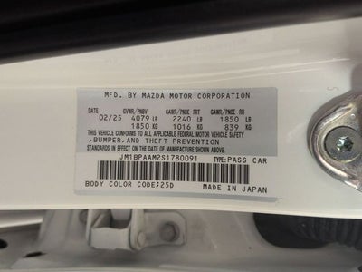 2025 Mazda Mazda3 2.5 S