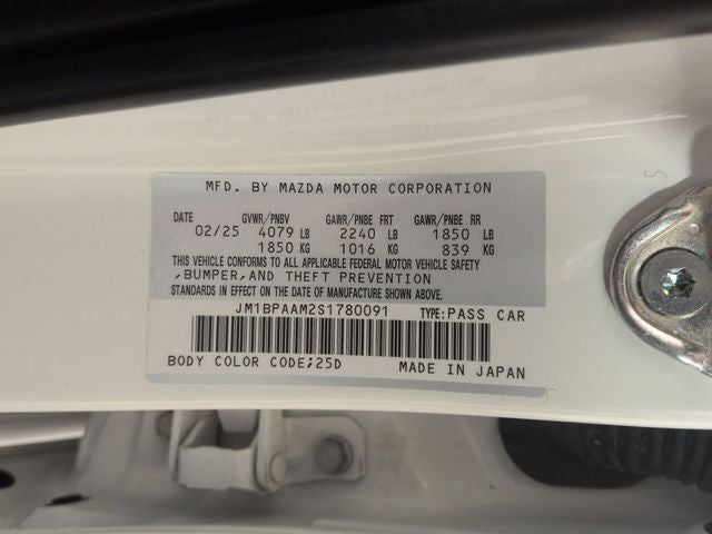 2025 Mazda Mazda3 2.5 S
