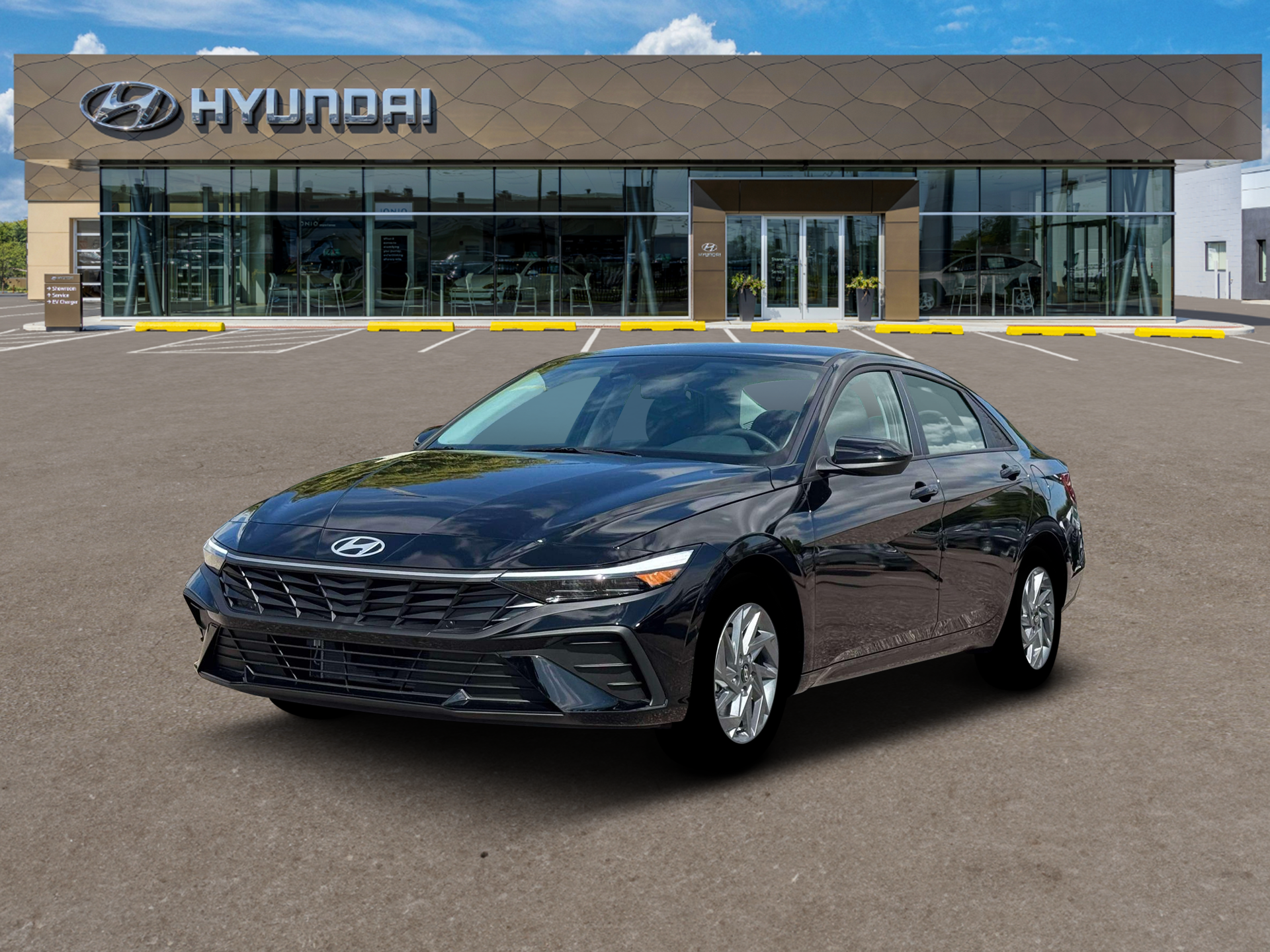 2026 Hyundai Elantra Hybrid Blue