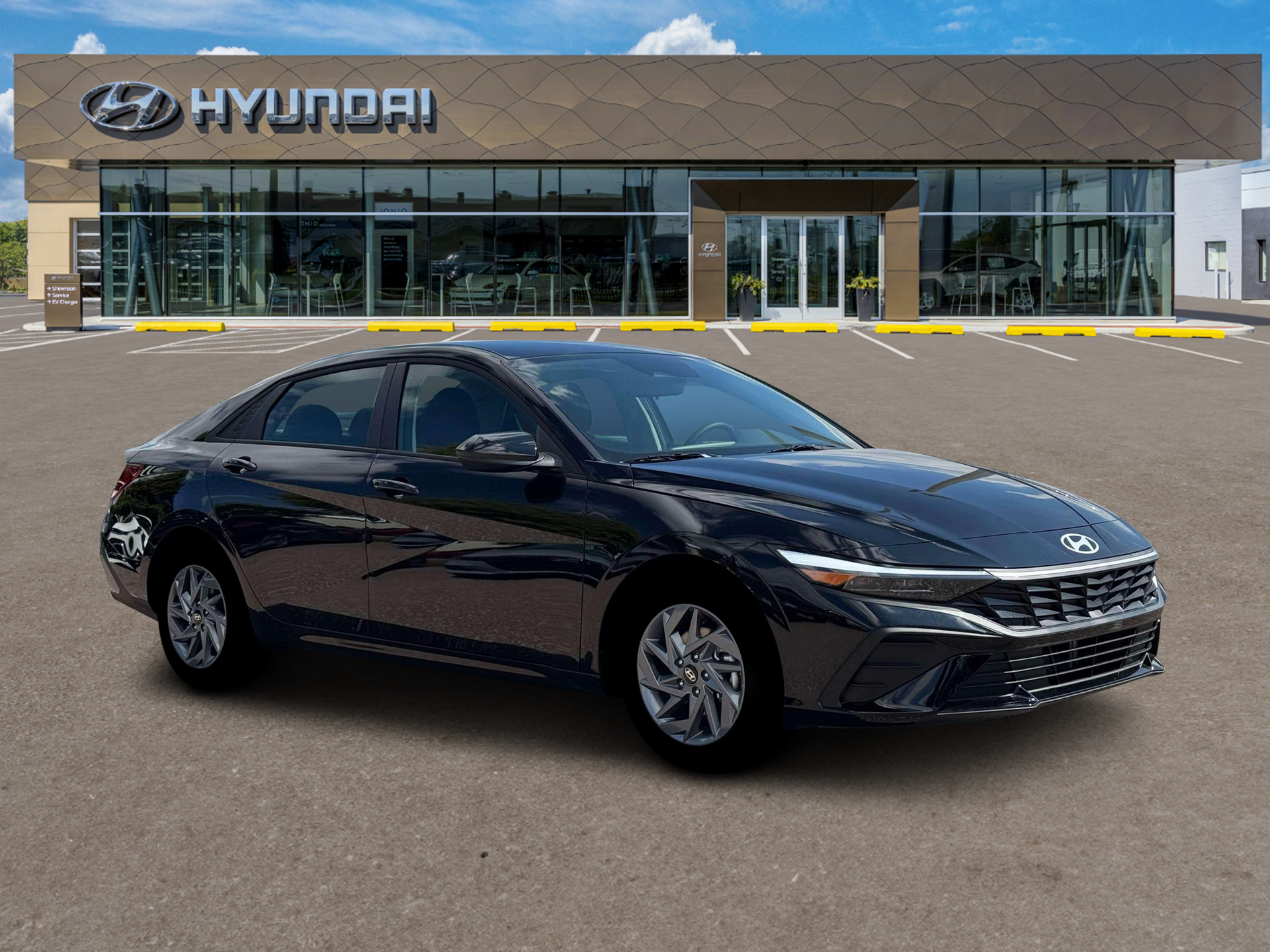 2026 Hyundai Elantra Hybrid Blue