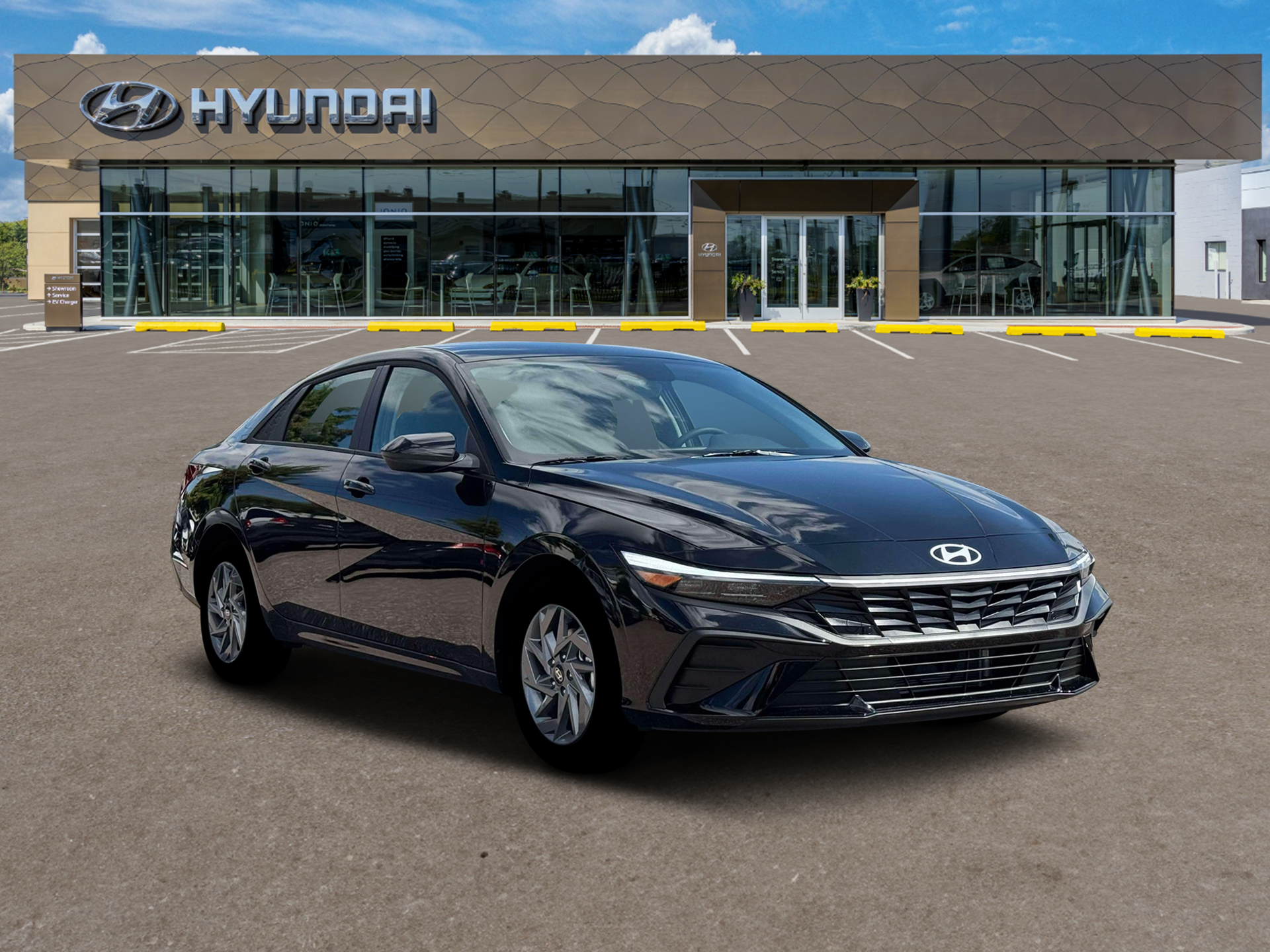 2026 Hyundai Elantra Hybrid Blue