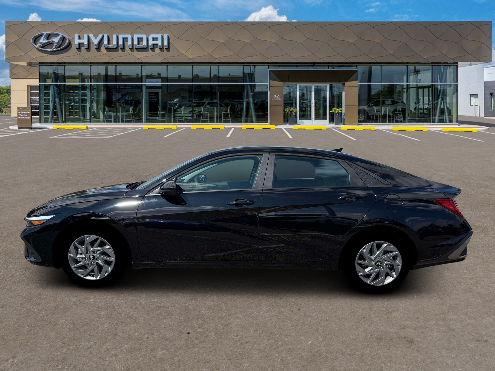 2026 Hyundai Elantra Hybrid Blue
