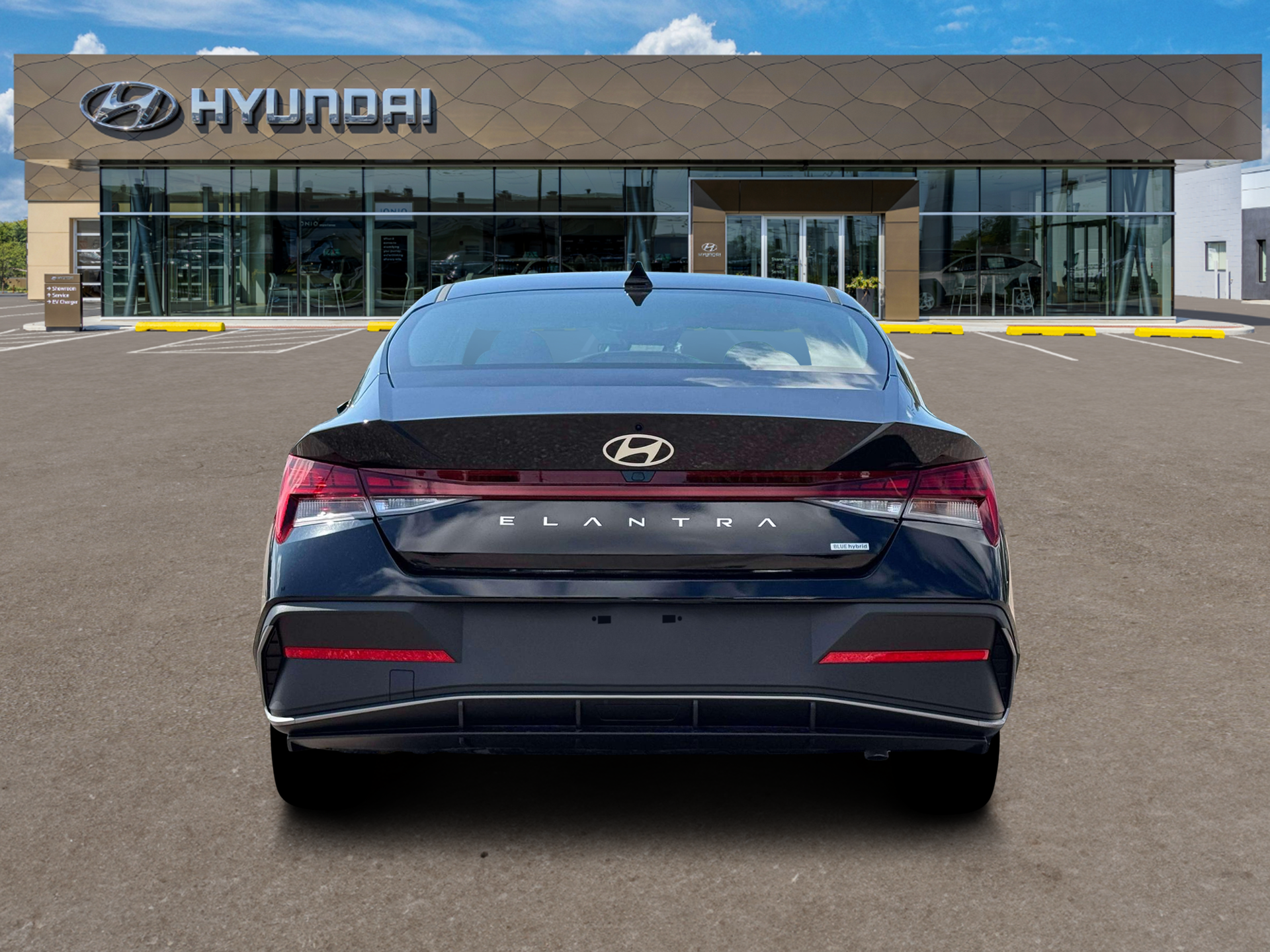 2026 Hyundai Elantra Hybrid Blue