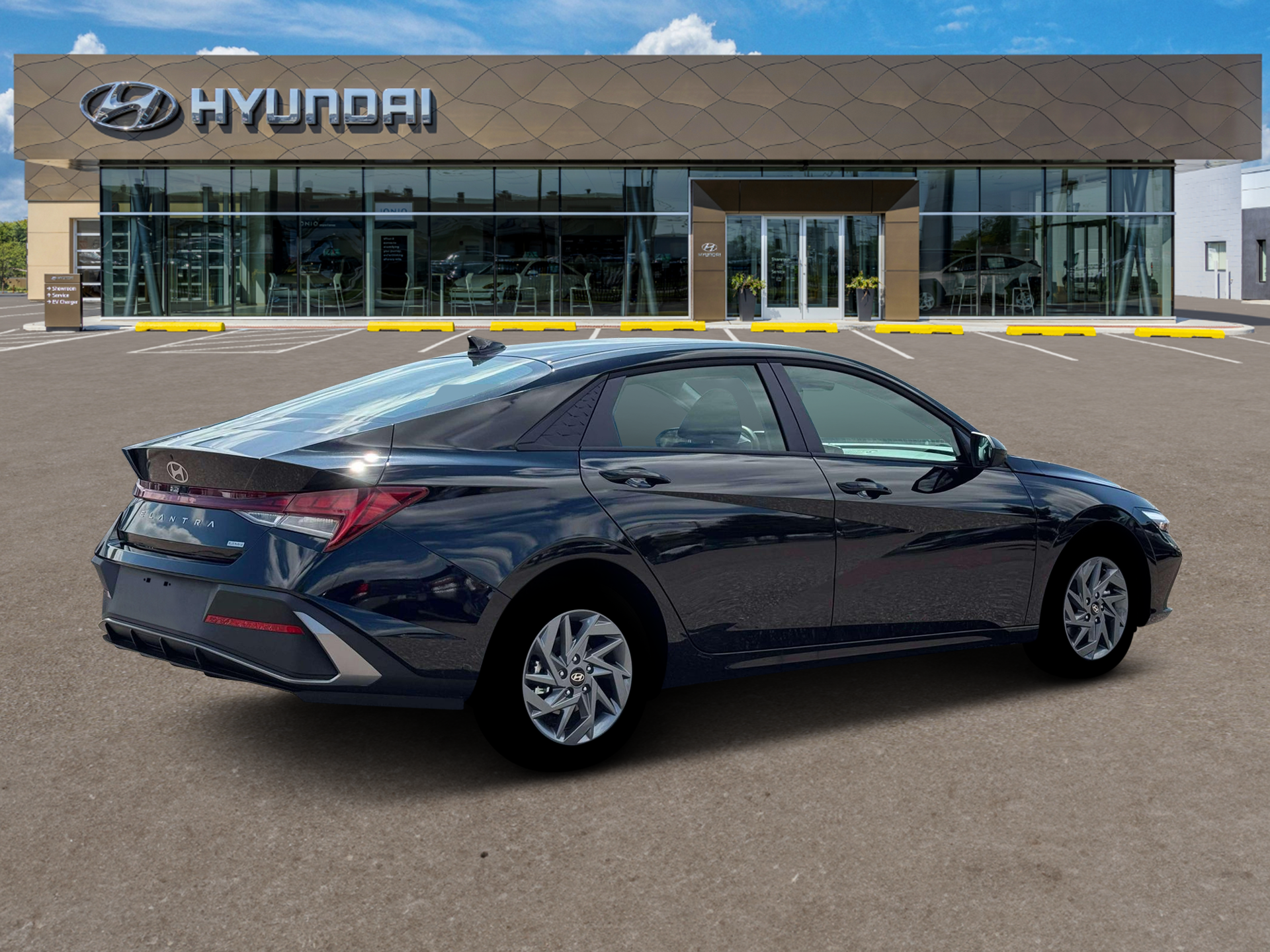 2026 Hyundai Elantra Hybrid Blue
