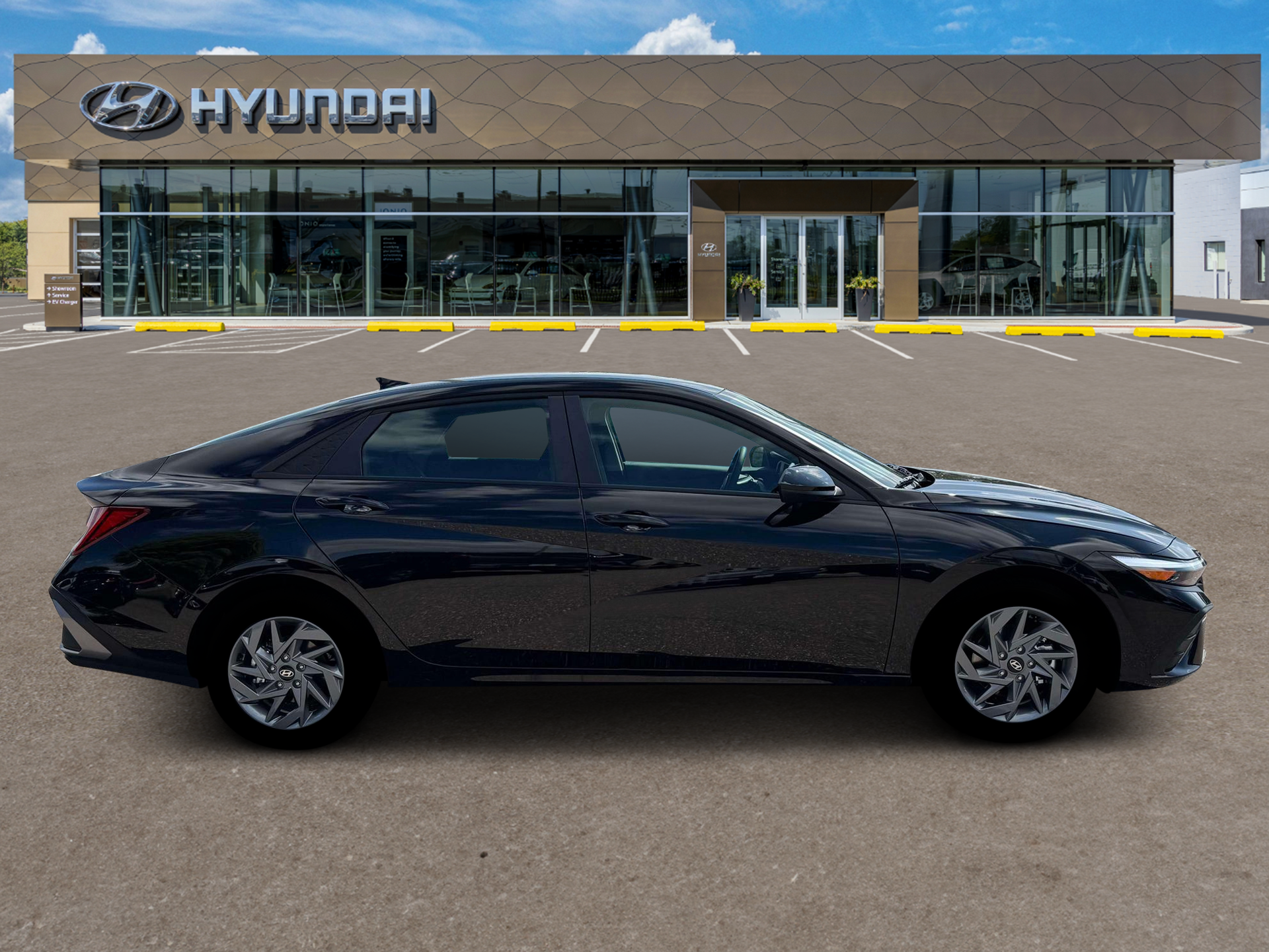 2026 Hyundai Elantra Hybrid Blue