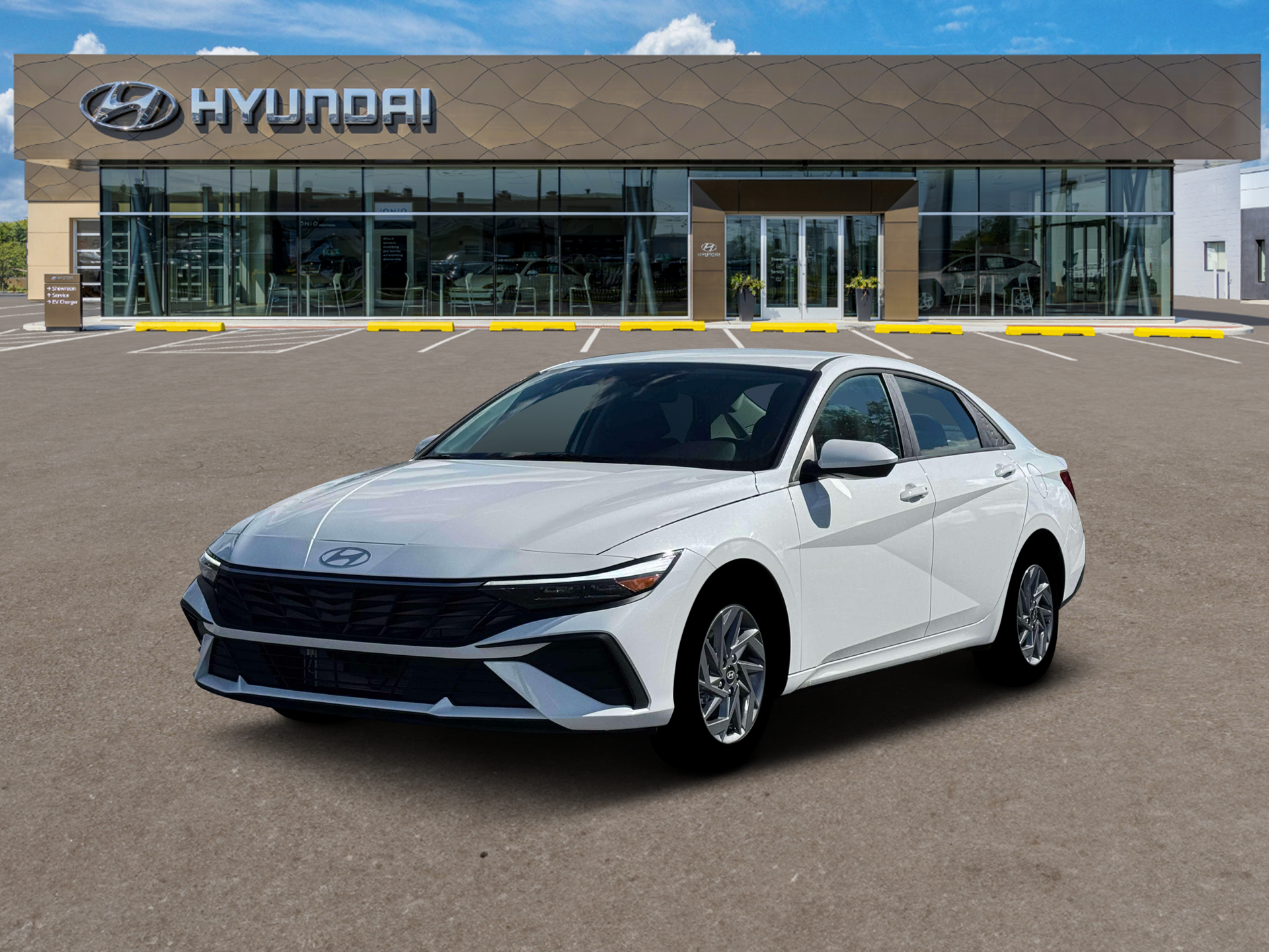 2026 Hyundai Elantra Hybrid Blue