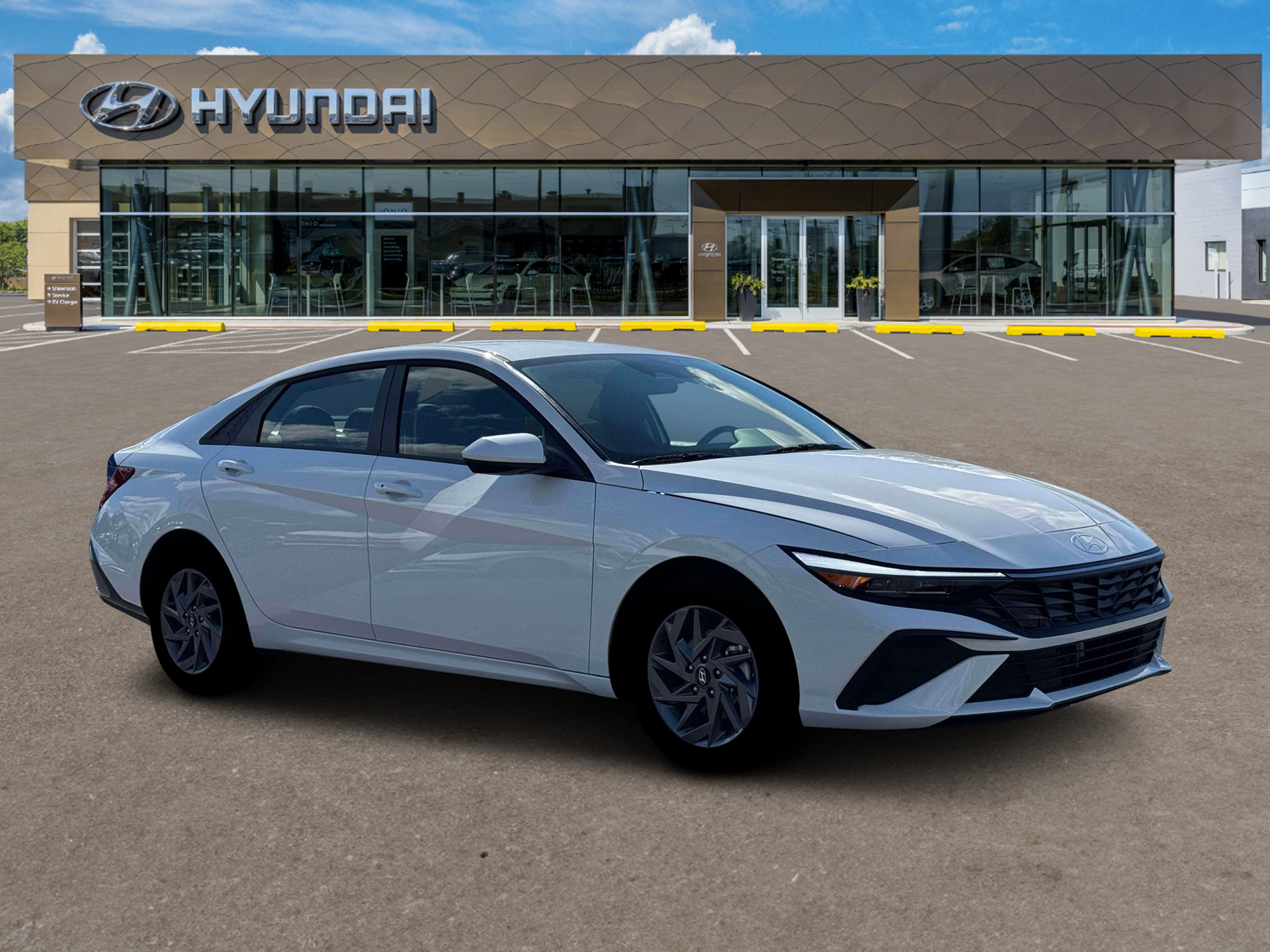 2026 Hyundai Elantra Hybrid Blue