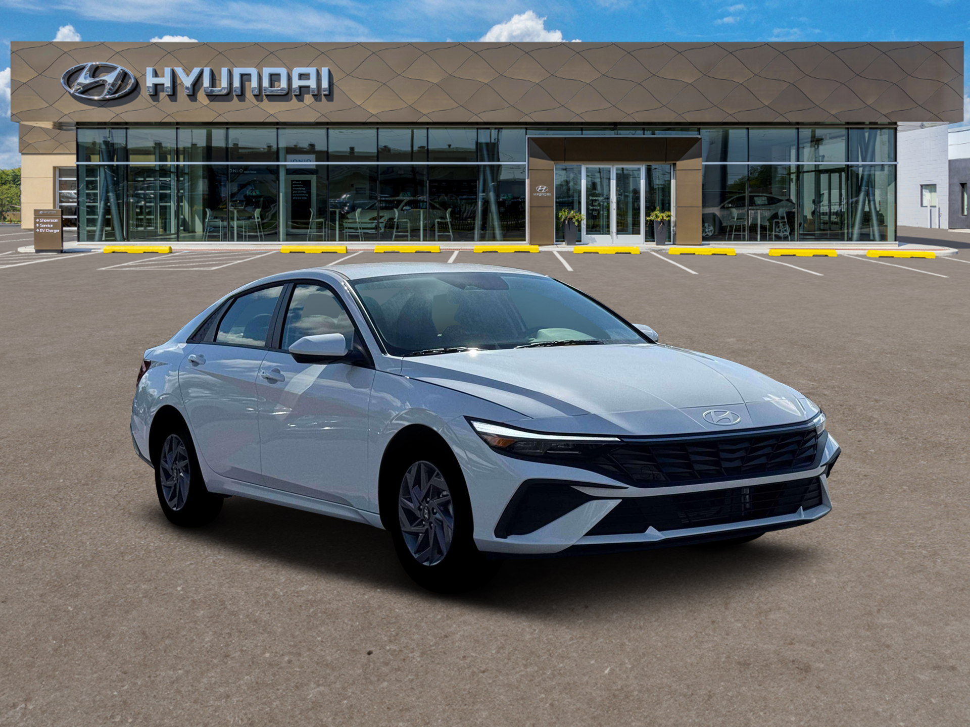 2026 Hyundai Elantra Hybrid Blue