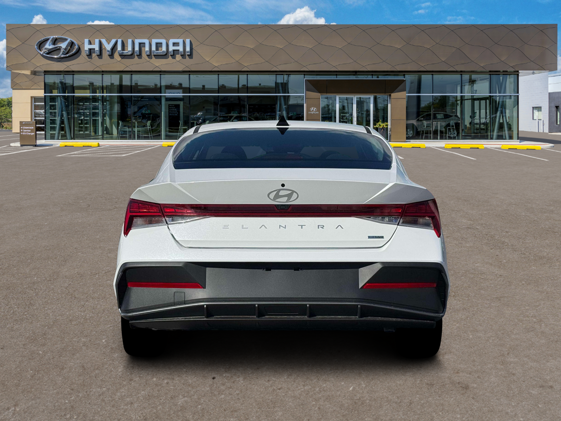 2026 Hyundai Elantra Hybrid Blue