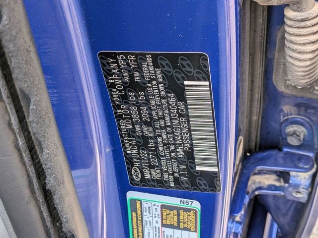 2022 Hyundai Elantra SEL