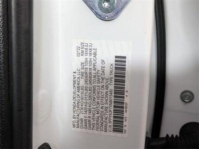 2022 Honda Ridgeline RTL-E