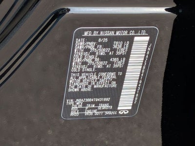 2026 INFINITI QX80 LUXE