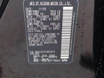 2026 INFINITI QX80 AUTOGRAPH
