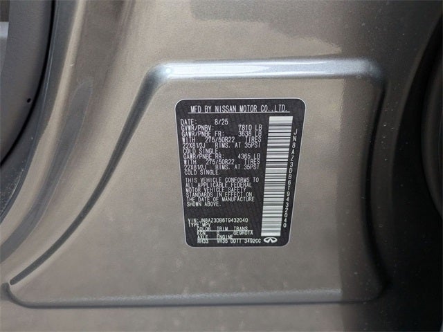 2026 INFINITI QX80 SPORT