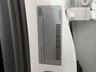 2018 Audi A3 2.0T Premium quattro