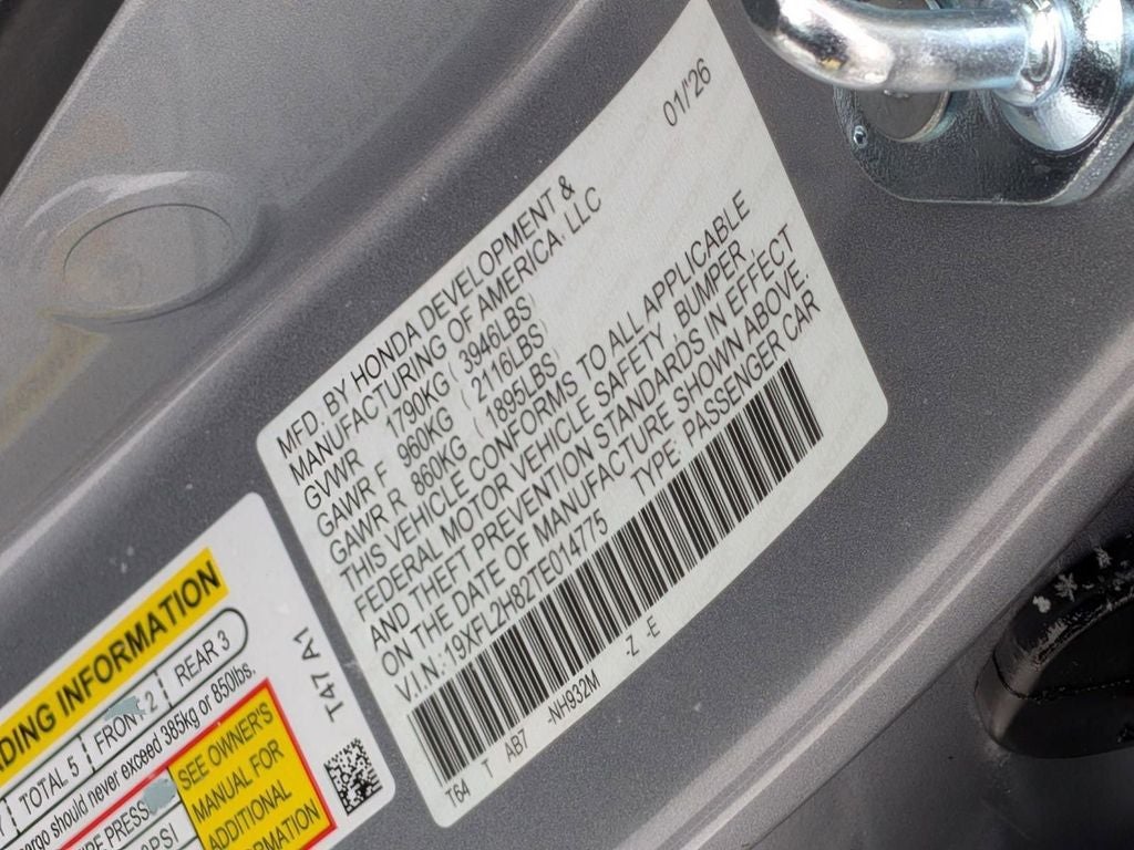 2026 Honda Civic Sport