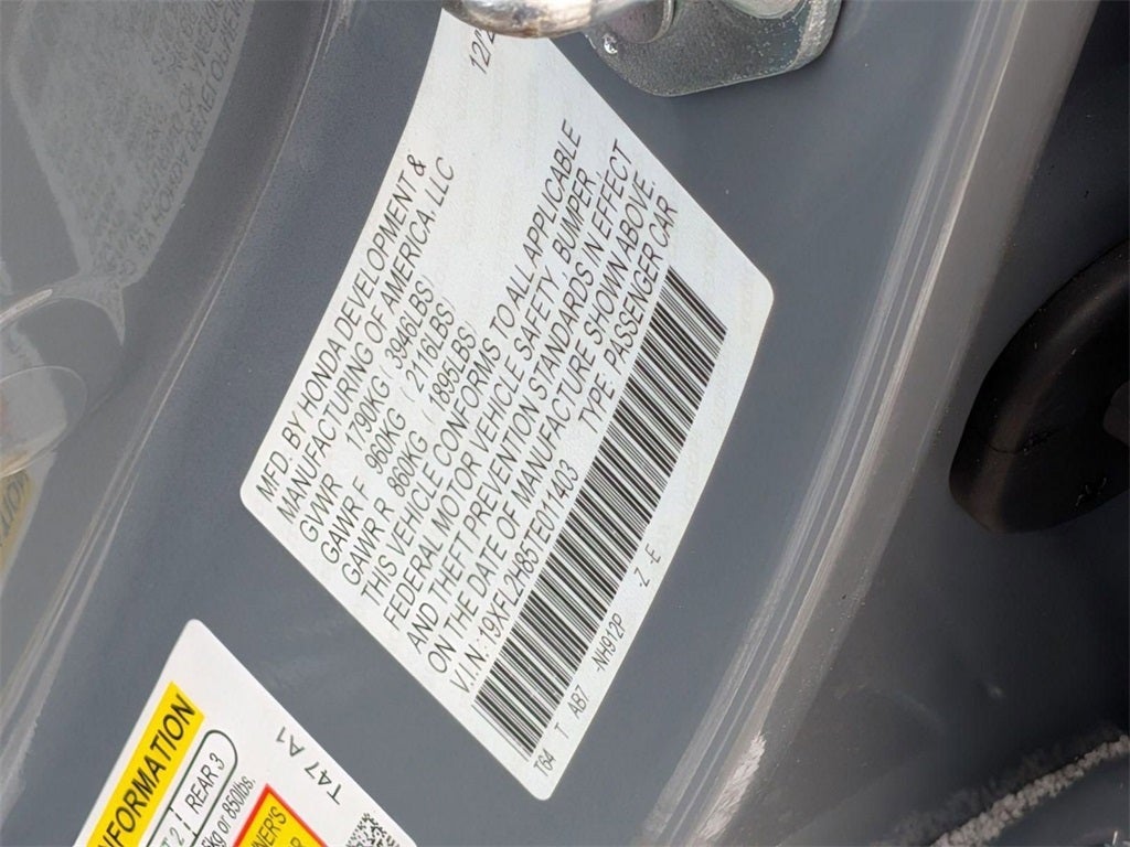 2026 Honda Civic Sport