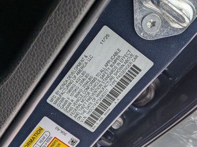 2025 Honda Accord SE