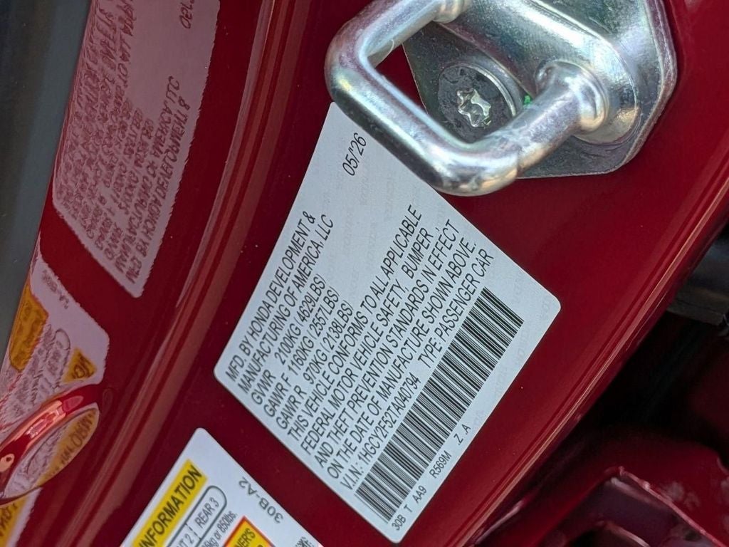 2026 Honda Accord Hybrid Sport