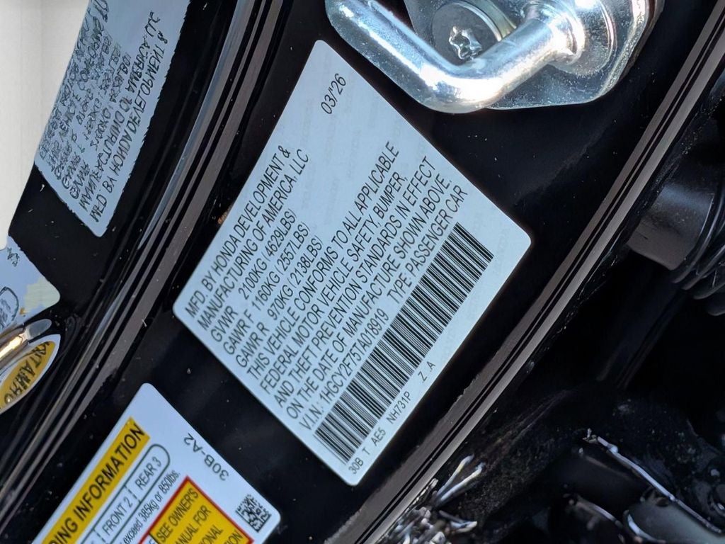 2026 Honda Accord Hybrid Sport-L