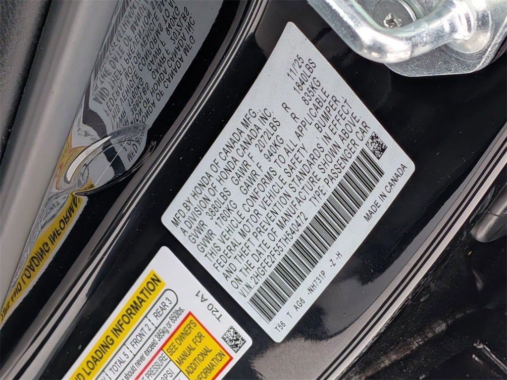 2026 Honda Civic Sport