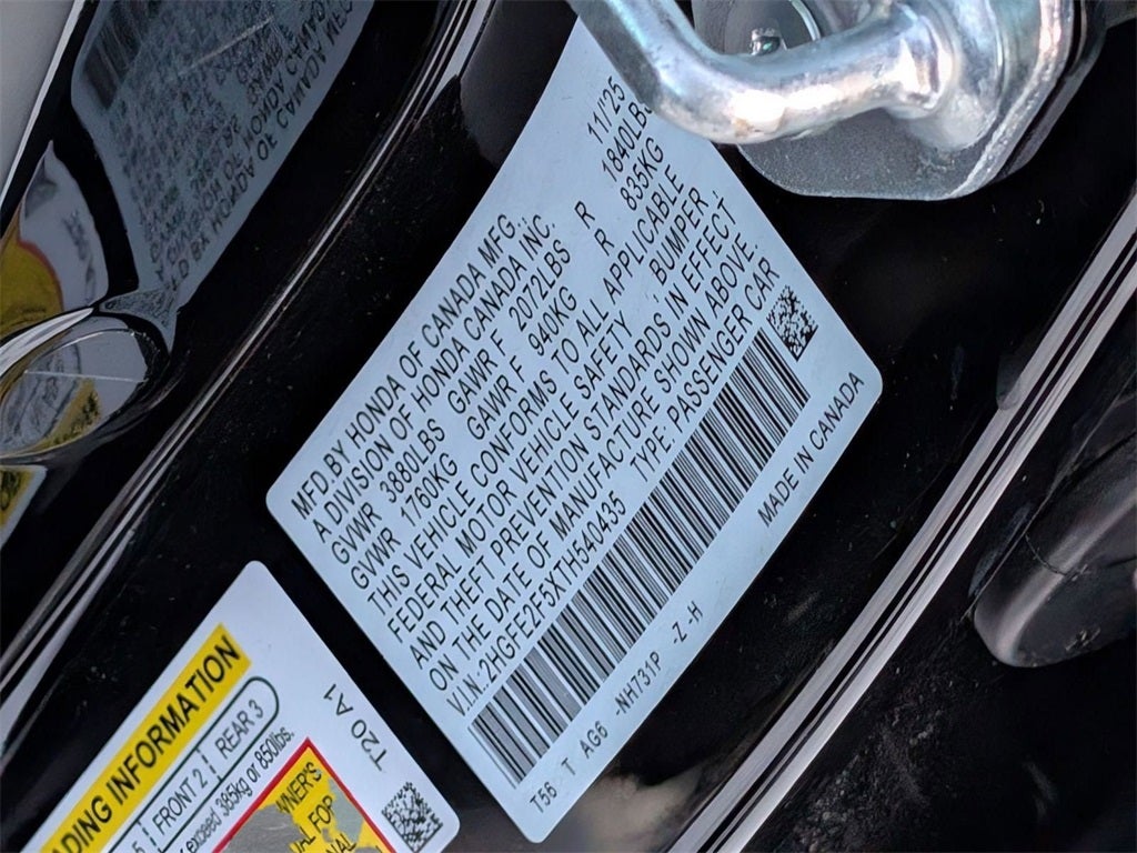 2026 Honda Civic Sport