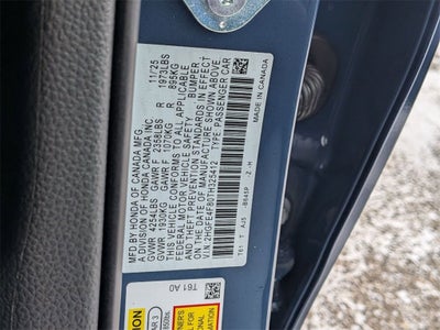 2026 Honda Civic Hybrid Sport Touring