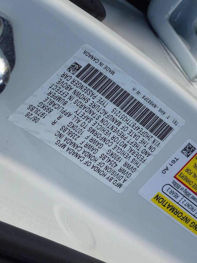 2026 Honda Civic Hybrid Sport