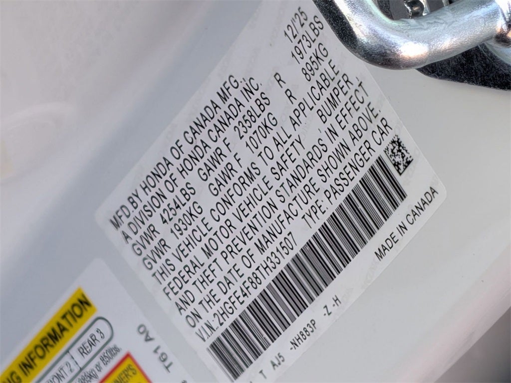 2026 Honda Civic Hybrid Sport Touring