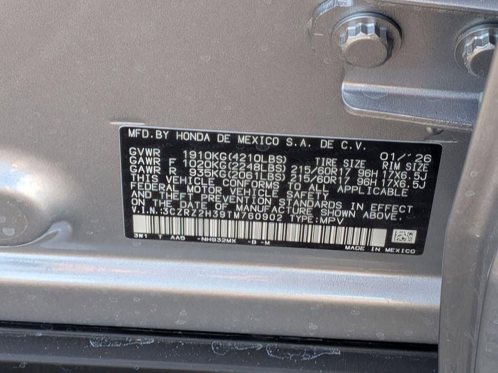 2026 Honda HR-V LX